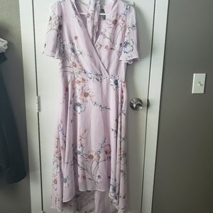 NWT lavender floral dress
